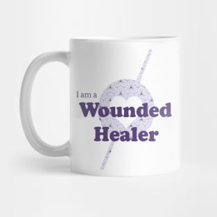 I Am a Wounded Healer geometric Mug